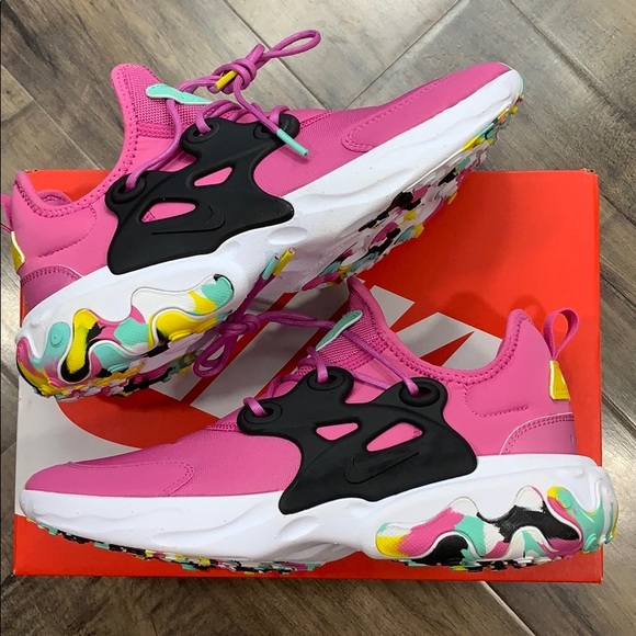 Nike React Presto MC GS Cosmic Fuchsia Emerald Ris - Picture 14 of 16